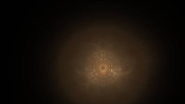 Fantezi kaotik renkli fraktal desen. Soyut Fraktal şekiller. 3D render resimde arka plan veya duvar kağıdı.