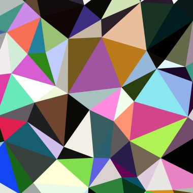 Arka plan çok renkli geometrik poligonal.