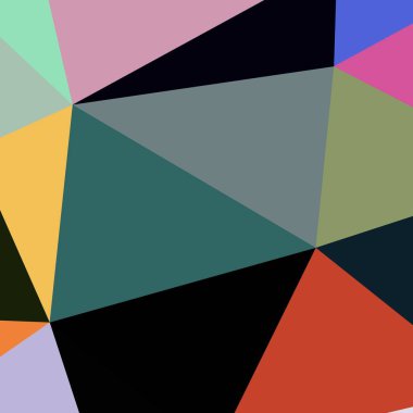 Arka plan çok renkli geometrik poligonal.