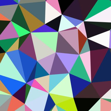 Arka plan çok renkli geometrik poligonal.