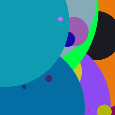 Daire geometrik güzel arka plan çok renkli desen.