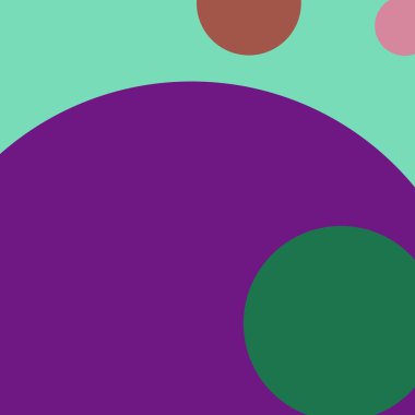 Daire geometrik güzel arka plan çok renkli desen.