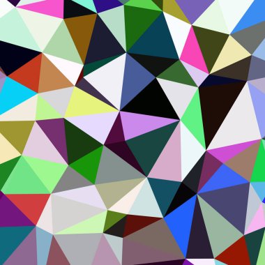 Arka plan çok renkli geometrik poligonal.