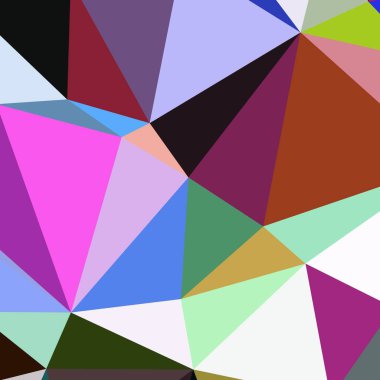 Arka plan çok renkli geometrik poligonal.