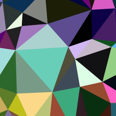 Arka plan çok renkli geometrik poligonal.
