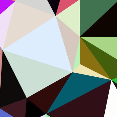 Arka plan çok renkli geometrik poligonal.