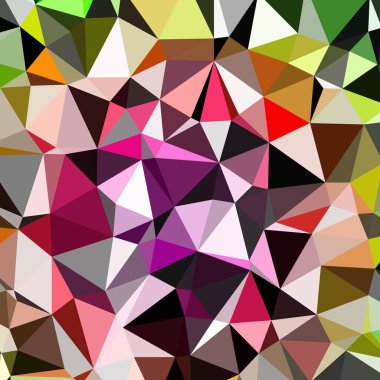 Arka plan poligonal sorunsuz üçgen renk desen.
