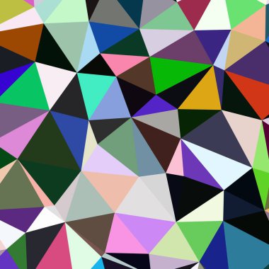 Arka plan çok renkli geometrik poligonal.