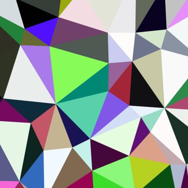 Arka plan çok renkli geometrik poligonal.