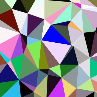 Arka plan çok renkli geometrik poligonal.