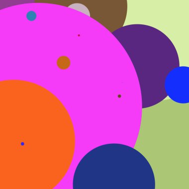 Daire geometrik büyük arka plan çok renkli desen.