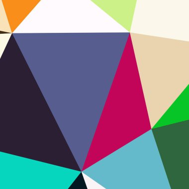 Arka plan çok renkli geometrik poligonal.