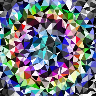 Arka plan çok renkli geometrik poligonal.