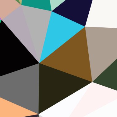 Arka plan çok renkli geometrik poligonal.