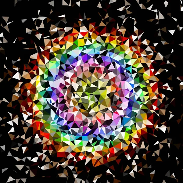 Arka plan çok renkli geometrik poligonal.