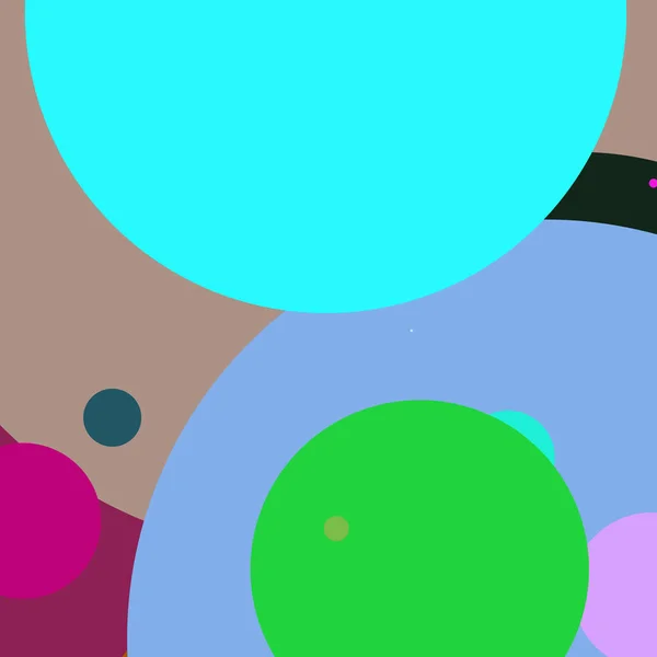 Círculo Geométrico Elegante Abstrato Fundo Multicolor Padrão — Fotografia de Stock