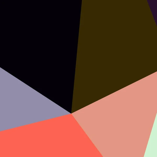 Абстрактный Фон Многоцветной Геометрической Полигонали — стоковое фото