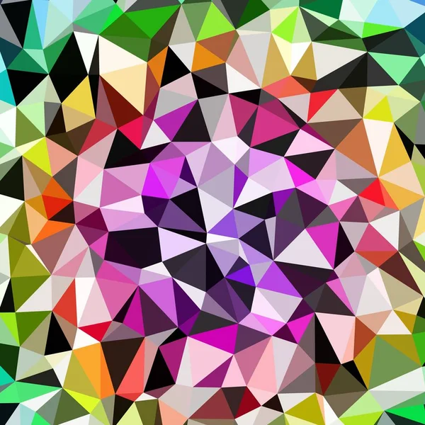 Awesome Geomeric Abstrakta Poligonal Mosaik Triangel Låg Poly Abstrakt Bakgrund — Stockfoto