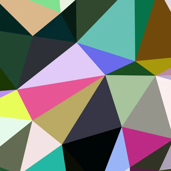 Abstracte Achtergrond Multicolor Geometrische Poligonal — Stockfoto