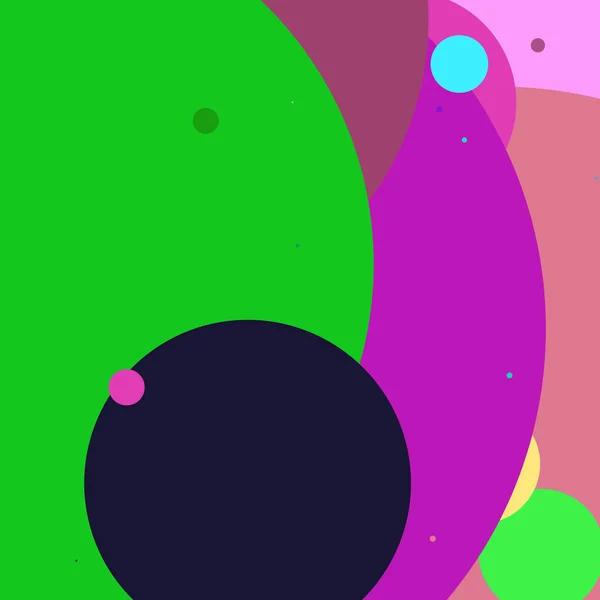 Геометрические Круги Удивительный Абстрактный Фон Разноцветный Узор — стоковое фото