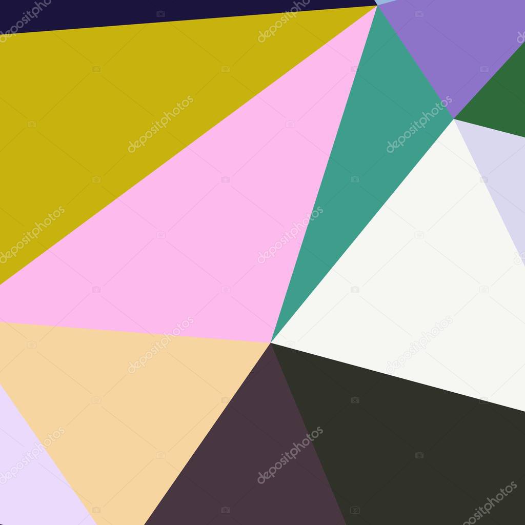 Abstract background multicolored geometric poligonal.