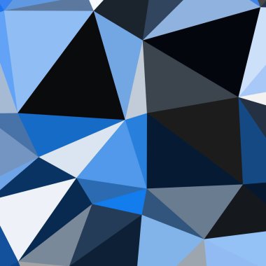 Arka plan poligonal sorunsuz üçgen renk desen.