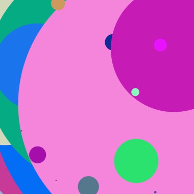 Daire geometrik yeni arka plan çok renkli desen.