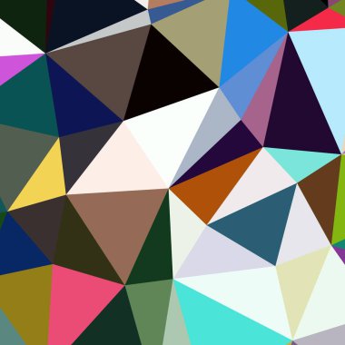 Arka plan çok renkli geometrik poligonal.