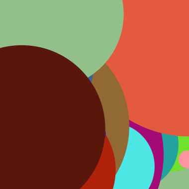 Daire geometrik yeni arka plan çok renkli desen.