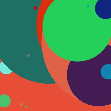 Daire geometrik şaşırtıcı arka plan çok renkli desen.