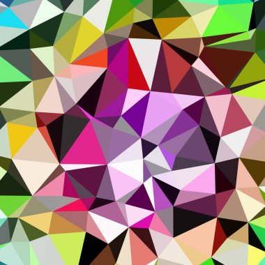 Arka plan çok renkli geometrik poligonal.