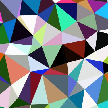 Arka plan çok renkli geometrik poligonal.