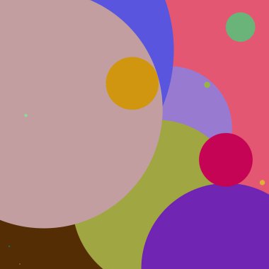 Daire geometrik şaşırtıcı arka plan çok renkli desen.