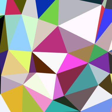 Arka plan çok renkli geometrik poligonal.