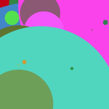 Daire geometrik yeni arka plan çok renkli desen.