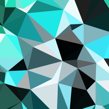 Arka plan poligonal sorunsuz üçgen renk desen.