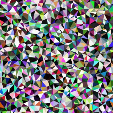Arka plan poligonal sorunsuz üçgen renk desen.