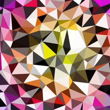 Arka plan çok renkli geometrik poligonal.