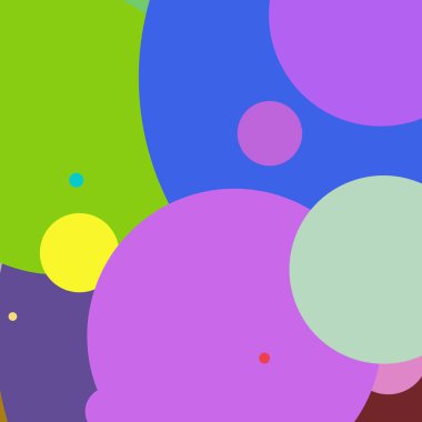 Daire geometrik şaşırtıcı arka plan çok renkli desen.