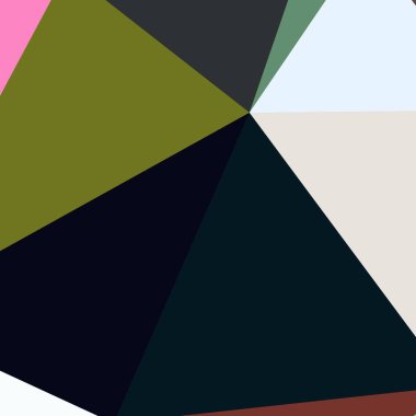 Arka plan poligonal sorunsuz üçgen renk desen.