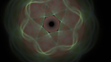 Fantezi kaotik renkli fraktal desen. Soyut Fraktal şekiller. 3D render resimde arka plan veya duvar kağıdı.