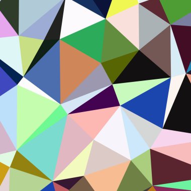 Arka plan çok renkli geometrik poligonal.