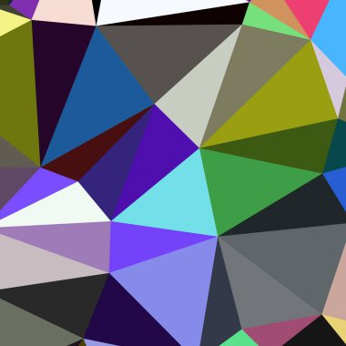 Arka plan çok renkli geometrik poligonal.