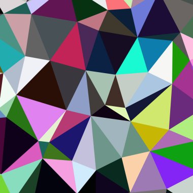 Arka plan çok renkli geometrik poligonal.