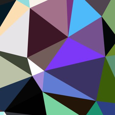 Arka plan çok renkli geometrik poligonal.