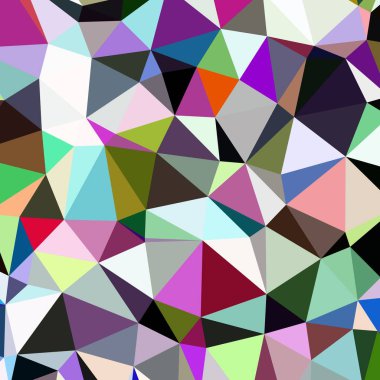 Arka plan çok renkli geometrik poligonal.