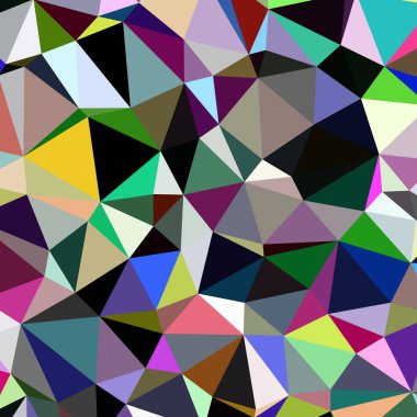 Arka plan çok renkli geometrik poligonal.