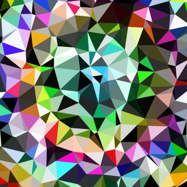 Arka plan çok renkli geometrik poligonal.