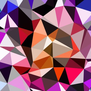 Arka plan çok renkli geometrik poligonal.