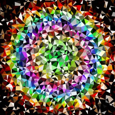 Arka plan çok renkli geometrik poligonal.